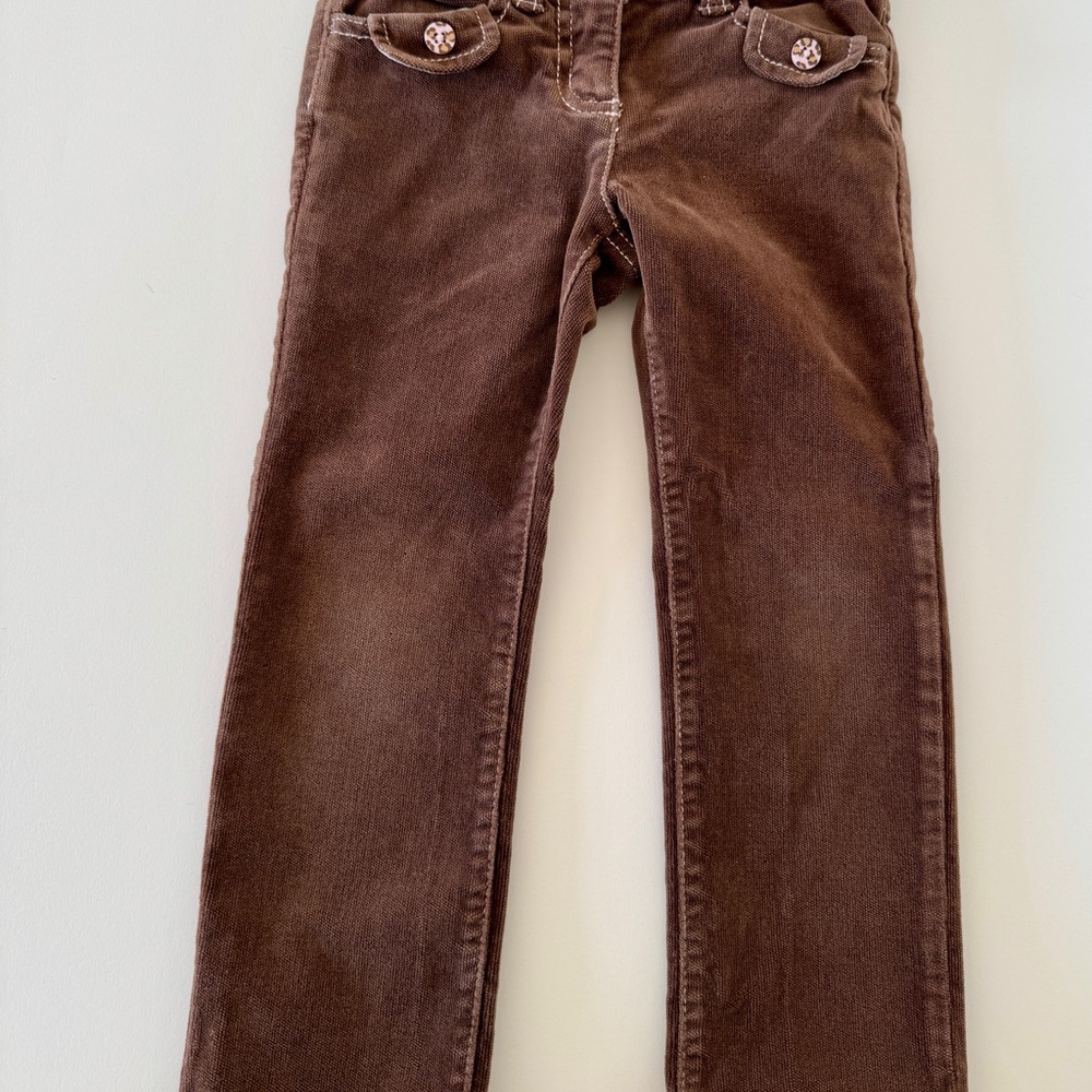 Brown Kids Corduroy Pants